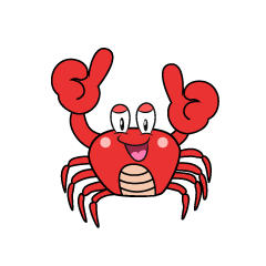 Thumbs up Crab