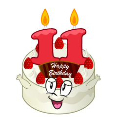 11th Birthday Cake