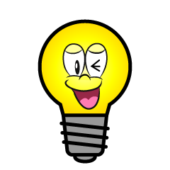 Laughing Light Bulb