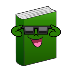 Book with Sunglasses