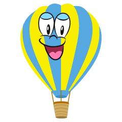 Smiling Hot Air Balloon