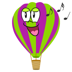 Singing Hot Air Balloon