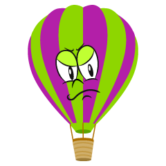 Angry Hot Air Balloon