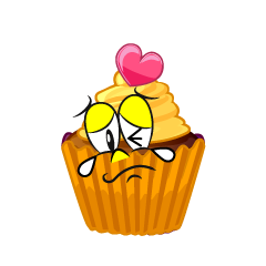 Crying Cupcake