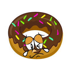 Crying Donut