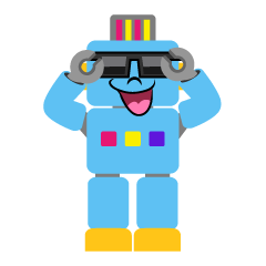 Robot with Sunglasses