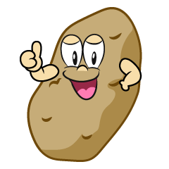 Thumbs up Potato