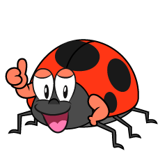 Thumbs up Ladybug
