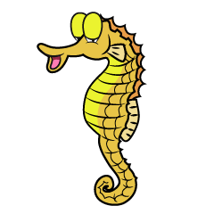 Relaxing Seahorse