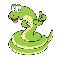 Thumbs up Snake