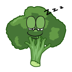 Sleeping Broccoli