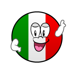 Posing Italian Symbol