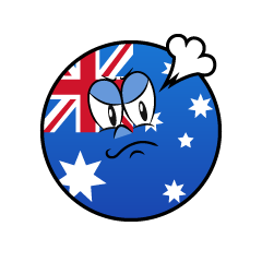 Angry Australian Symbol