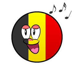 Singing Belgium Symbol