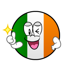 Thumbs up Irish Symbol