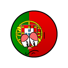 Depressed Portugal Symbol