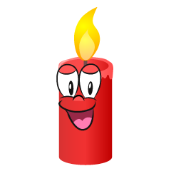 Smiling Candle