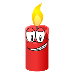 Grinning Candle