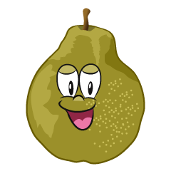 Smiling Pear