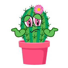 Troubled Girl Cactus