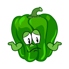 Troubled Green Pepper