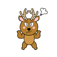 Angry Deer