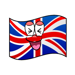 Laughing British Flag