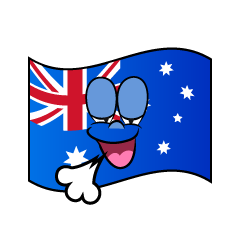Relaxing Australian Flag