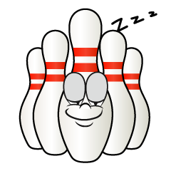 Sleeping Bowling Pin
