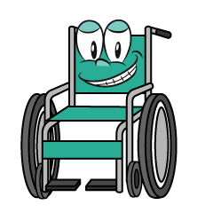 Grinning Wheelchair