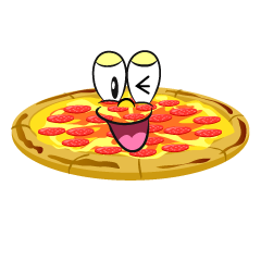 Laughing Pepperoni Pizza