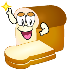 Posing Toast Bread