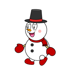 Walking Snowman