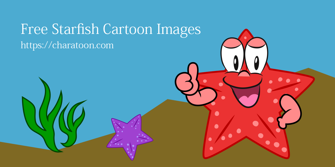 Free Starfish Cartoon Characters Images | Charatoon
