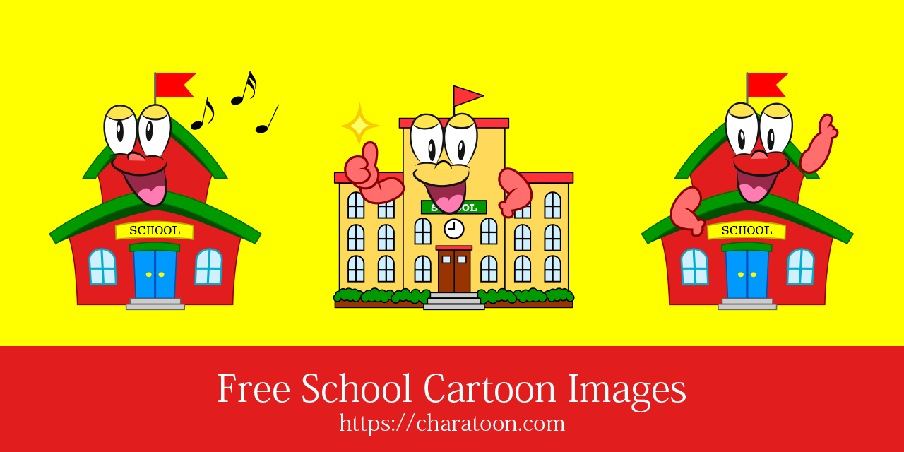 Free School Cartoon Characters Images | Charatoon