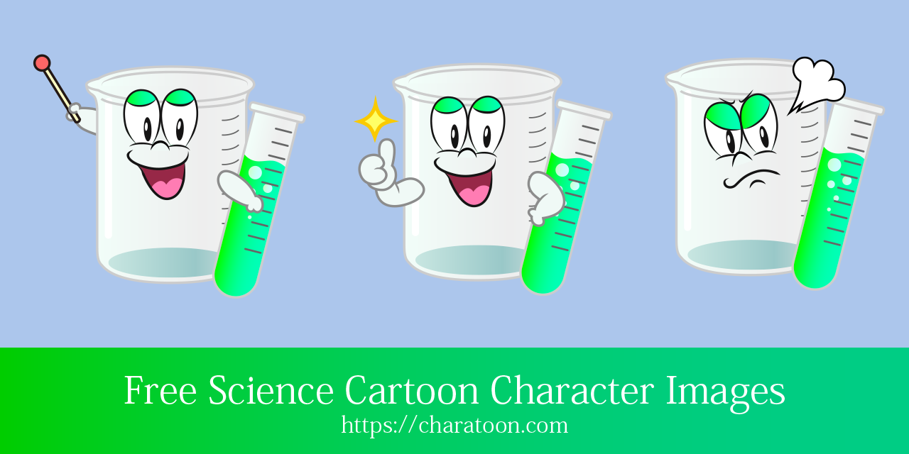 Free Science Cartoon Characters Images | Charatoon