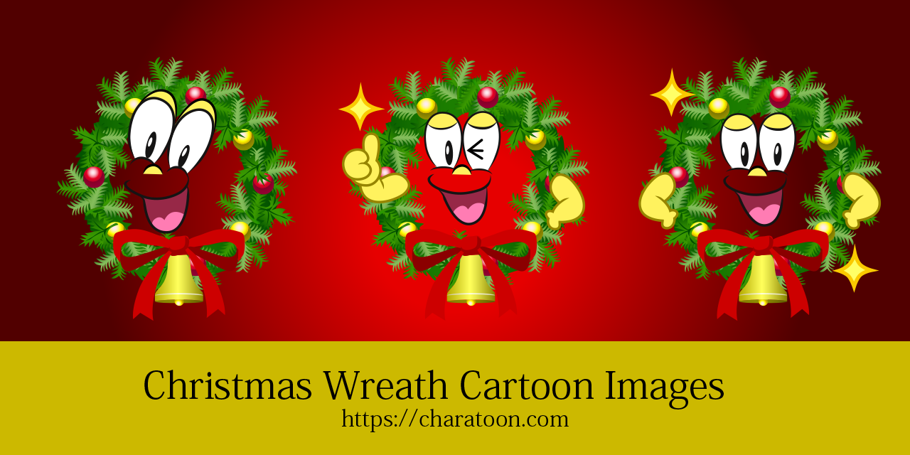 Christmas Wreath Cartoon Images