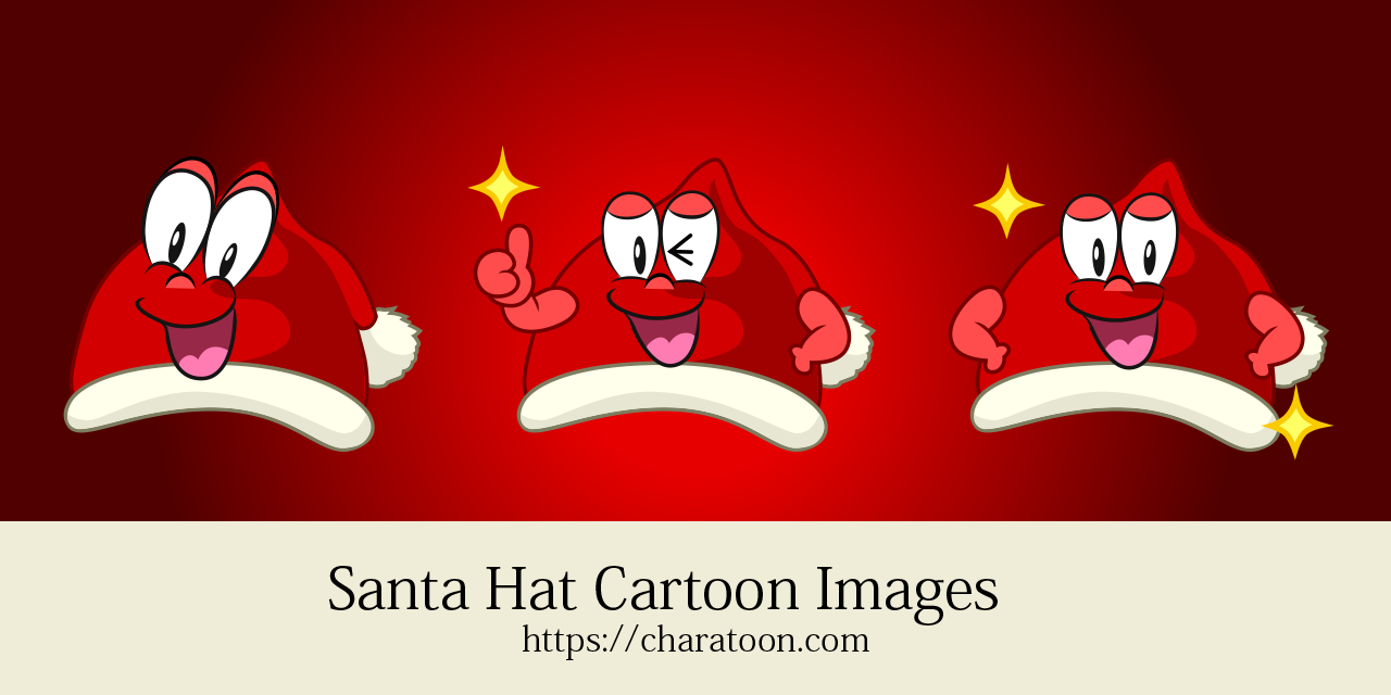 Santa Hat Cartoon Images