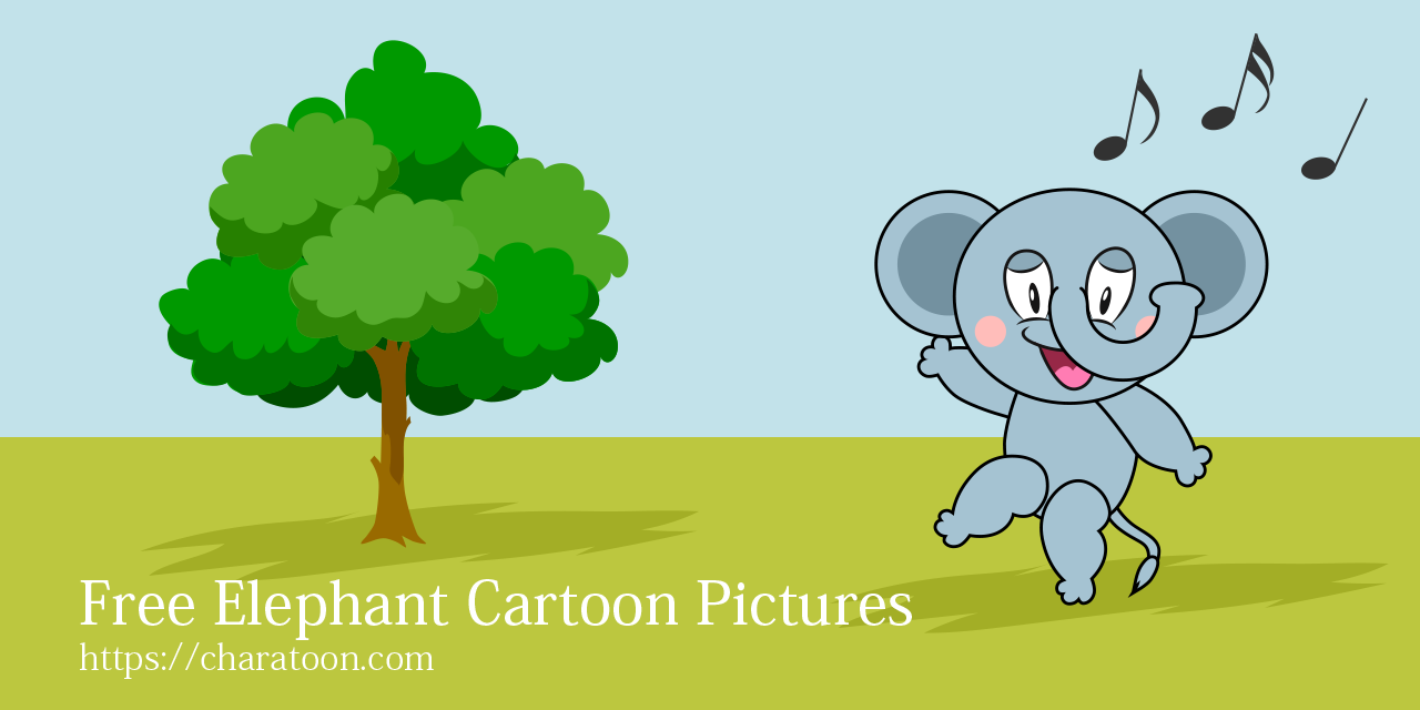 Free Elephant Cartoon Characters Images | Charatoon