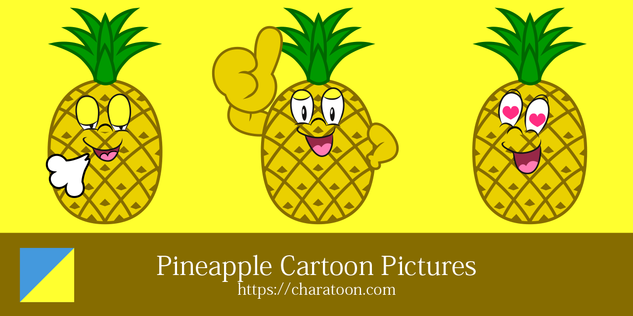 Free Pineapple Cartoon Characters Images | Charatoon