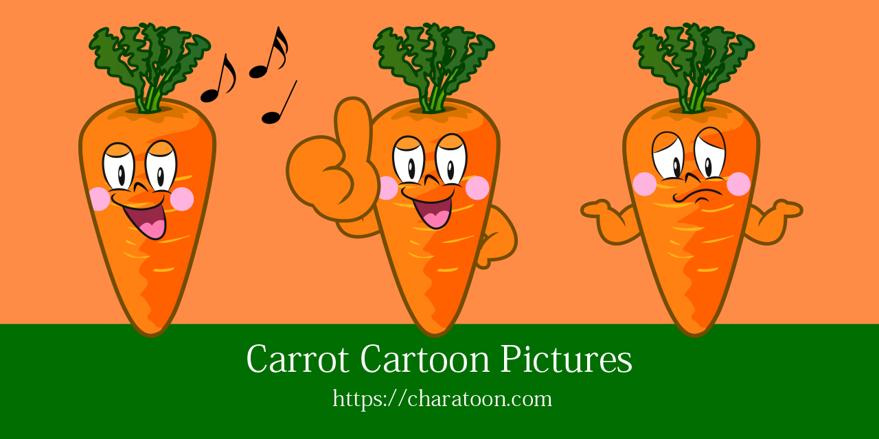 Free Carrot Cartoon Characters Images | Charatoon