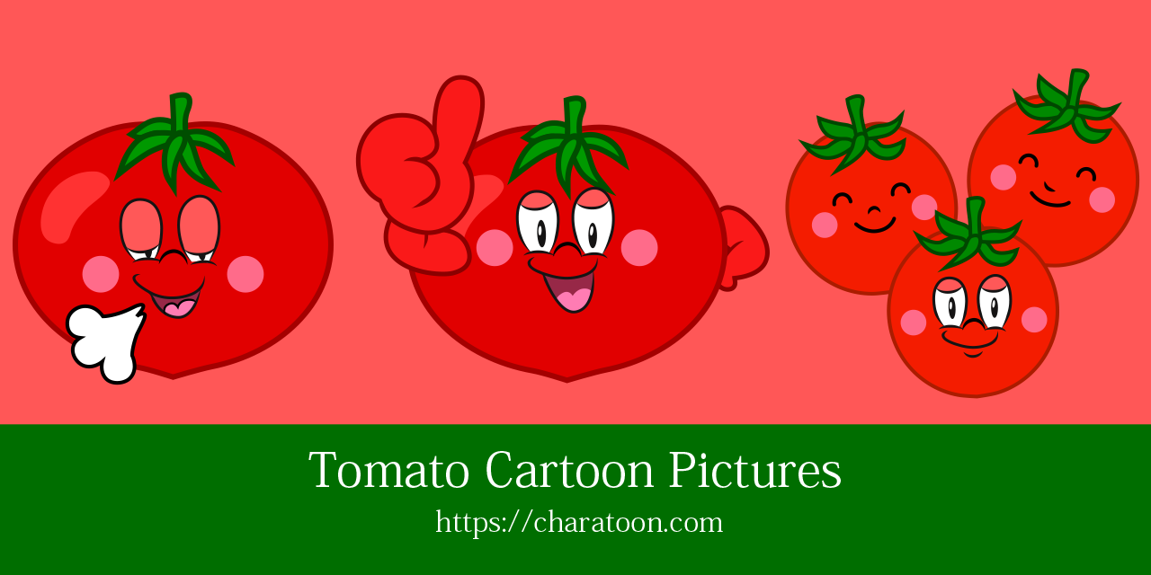 Free Tomato Cartoon Characters Images | Charatoon