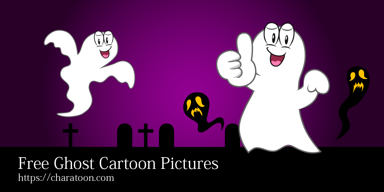 Free Ghost Cartoon Characters Images | Charatoon