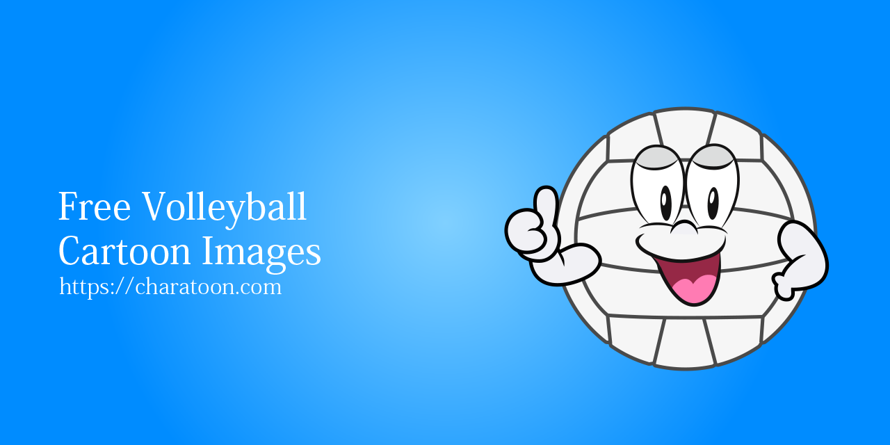 volleyball cartoon