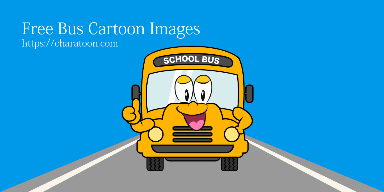 Free Bus Cartoon Characters Images | Charatoon
