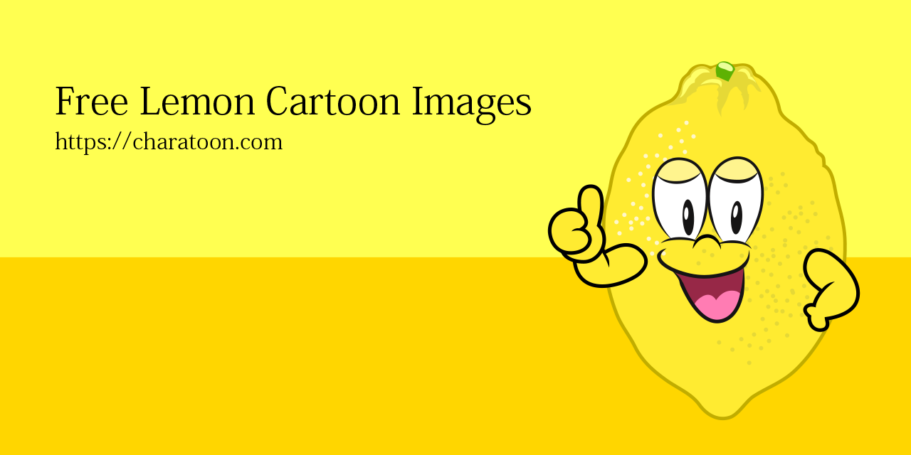 Free Lemon Cartoon Characters Images | Charatoon