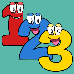 Number Cartoon