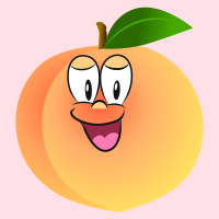 Peach Cartoon