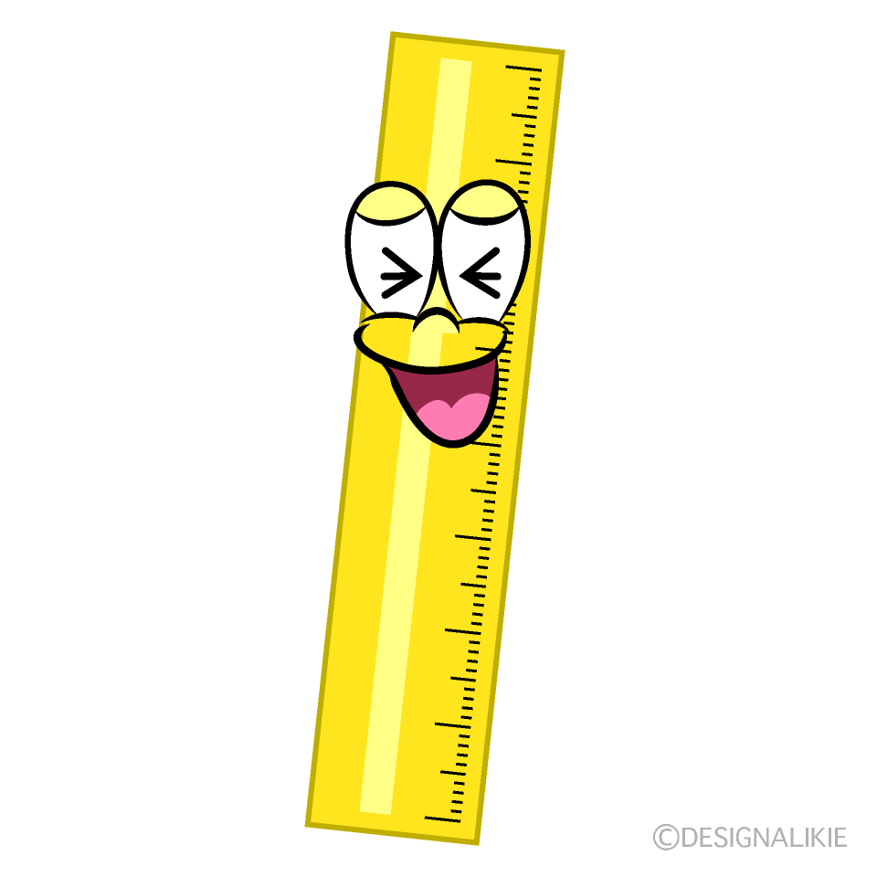 Laughing Ruler Cartoon Character Image