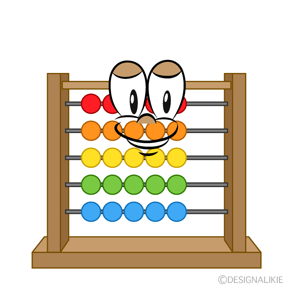 Abacus Cartoon Character Image